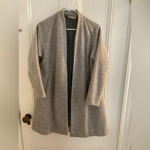 Madewell GREY Stanza Herringbone Coat